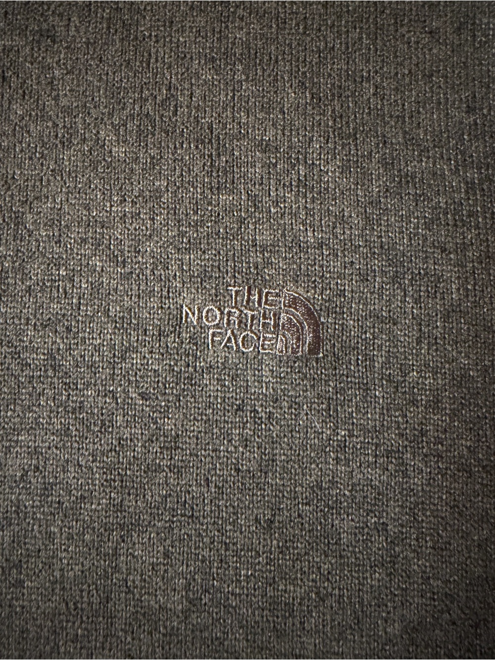 EUC Men's The North Face Men’s Half-Zip Fleece Pullover Brown Size XL (KB10) - Picture 2 of 8